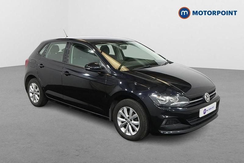 Black Used 2018 VW Polo SE Hatchback | £12,099 (Fair price) - Image 1/4