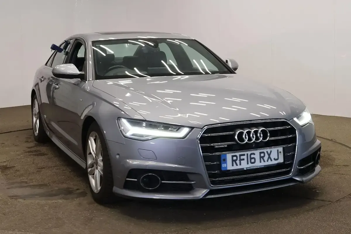 Used Audi A6 S-Line 218 HP (160 kW) 2016 Grey Sedan