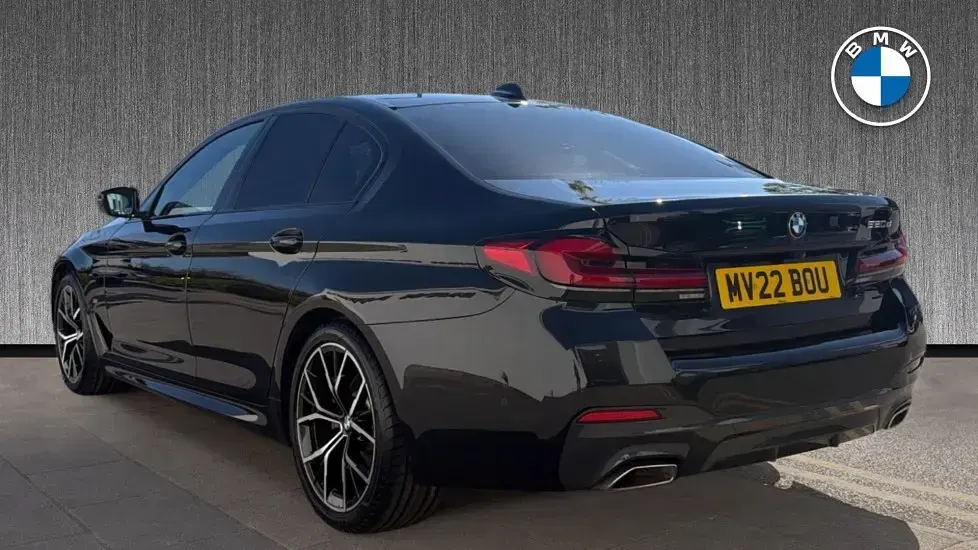 Used BMW 520 M Sport 187 HP (137 kW) 2022 Black Sedan