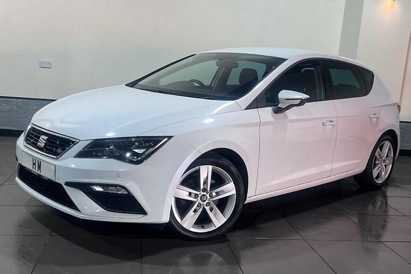 White Used 2019 Seat Leon FR Hatchback | £8,995 (Good price) - Image 1/1