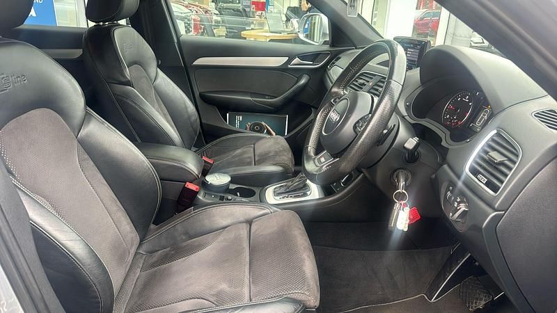 Used Audi Q3 S-line plus 150 HP (110 kW) 2016 Bright silver SUV