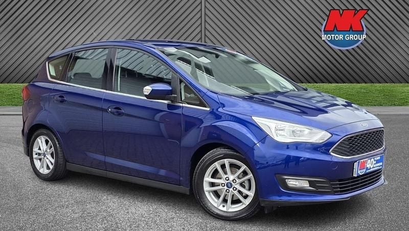 Blue Used 2017 Ford C-MAX Zetec MPV | £6,499 (Fair price) - Image 1/4