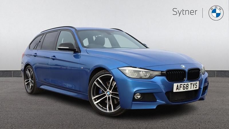 Used BMW 320 M Sport 187 HP (137 kW) 2018 Blue Estate