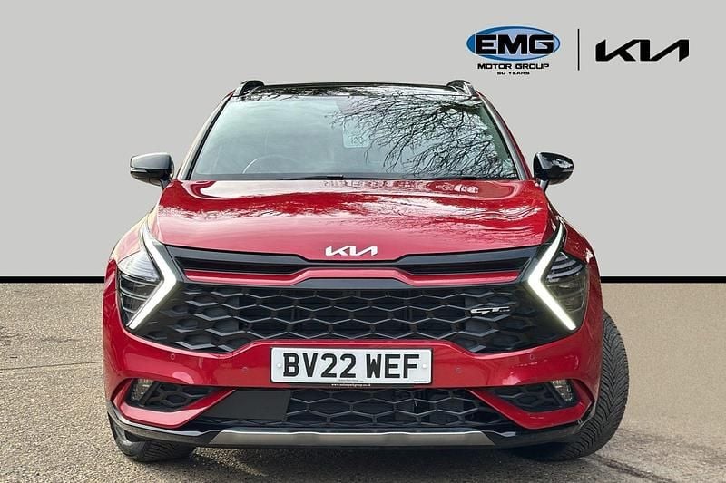 Used Kia Sportage GT-Line S 226 HP (166 kW) 2022 Red SUV