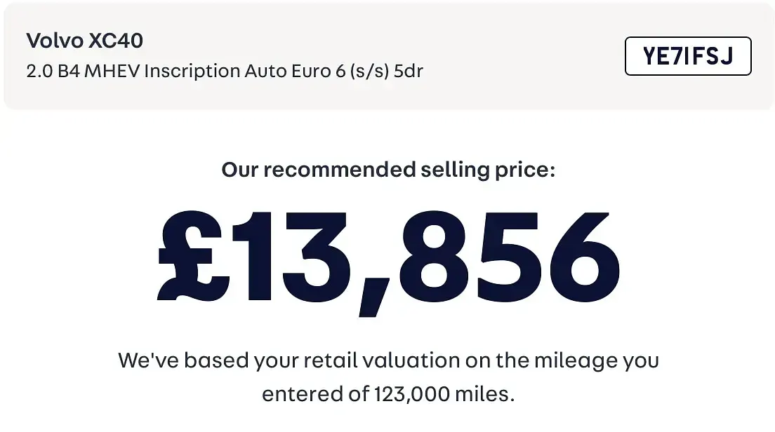 Used Volvo XC40 Inscription 2021 Grey SUV