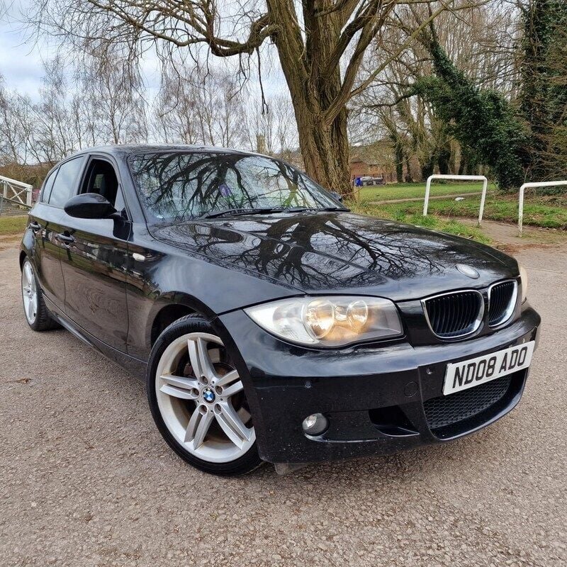 Black Used 2008 BMW 123 M Sport Hatchback | £2,399 - Image 1/4