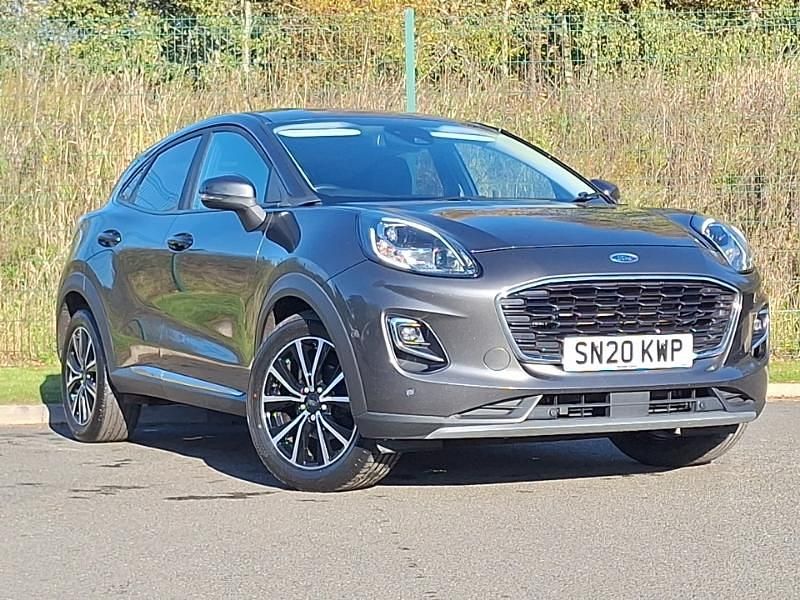 Grey Used 2020 Ford Puma Titanium Hatchback | £11,498 (A bit pricey) - Image 1/4