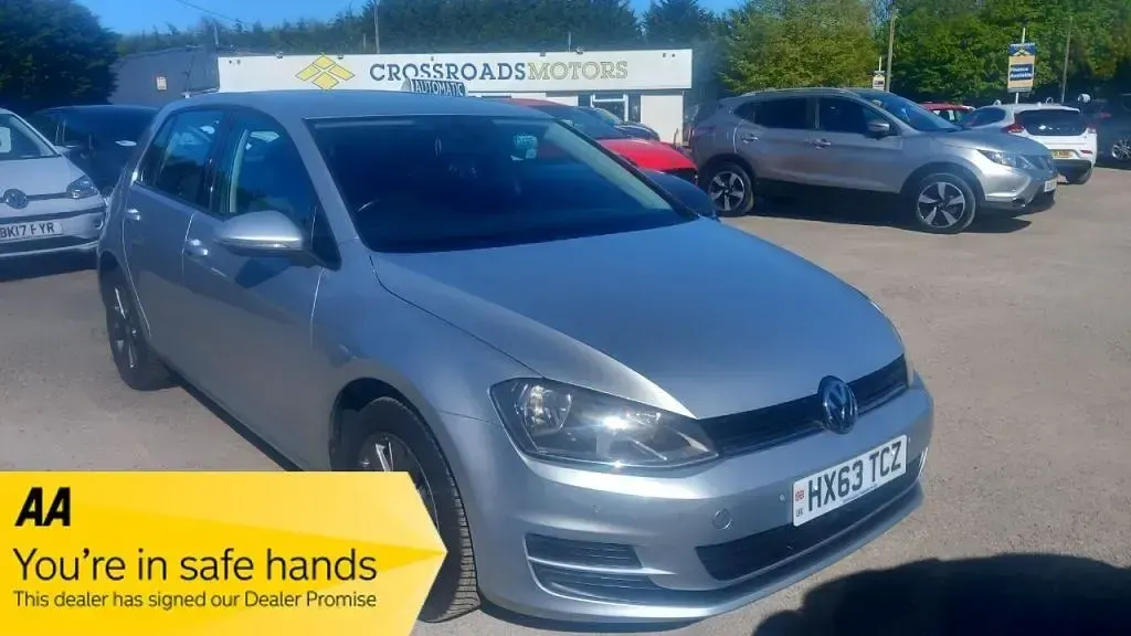 Używany VW Golf VII SE 122 KM (89 kW) 2013 Srebrny Hatchback