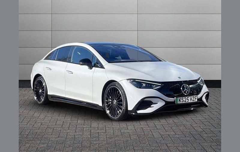 White Used 2025 Mercedes EQE350 AMG line Sedan | £49,295 (Good price) - Image 1/4