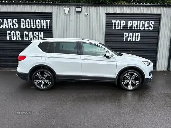 Used Seat Tarraco XCELLENCE Lux 150 HP (110 kW) 2022 White SUV
