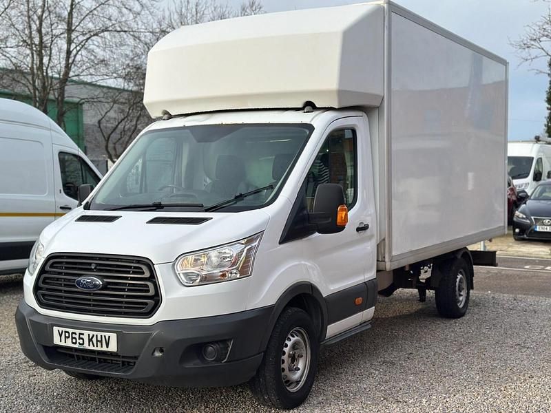 Used Ford Transit 125 HP (91 kW) 2015 White Cabriolet