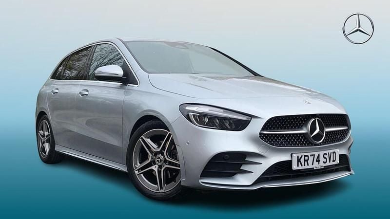 Metallic paint hightech silver Used 2024 Mercedes B200 Executive MPV | £26,495 (Expensive) - Image 1/4