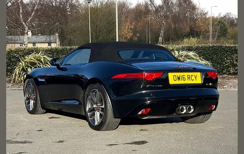 Used Jaguar F-Type Supercharged 380 HP (279 kW) 2016 Black Cabriolet
