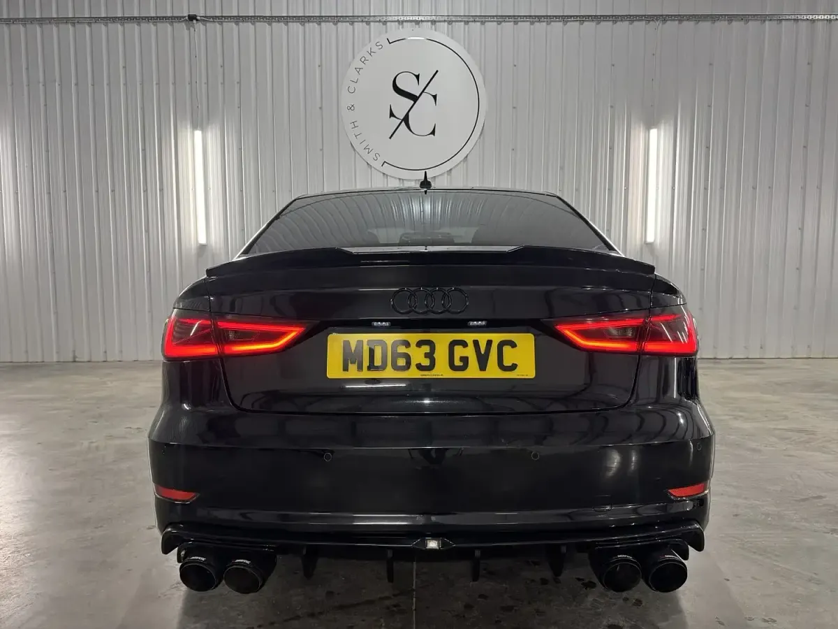 Used Audi A3 S-Line 110 HP (80 kW) 2014 Black Sedan