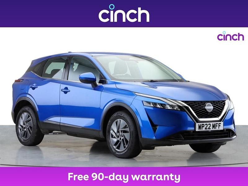 Blue Used 2022 Nissan Qashqai Acenta Premium SUV | £16,249 (Good price) - Image 1/3