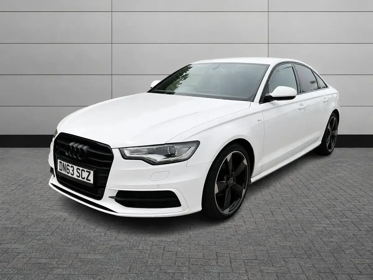Used Audi A6 Black Edition 2013 White Sedan