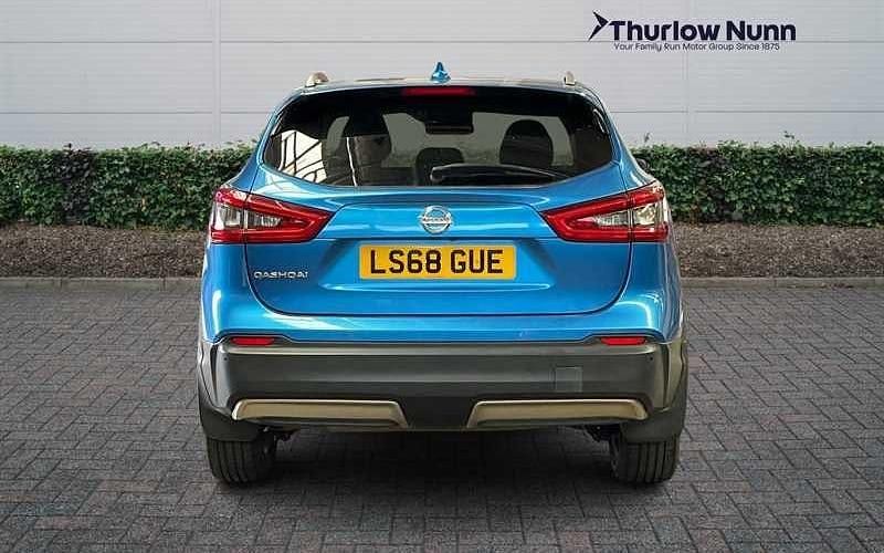 Used Nissan Qashqai N-Connecta 116 HP (85 kW) 2018 Blue SUV