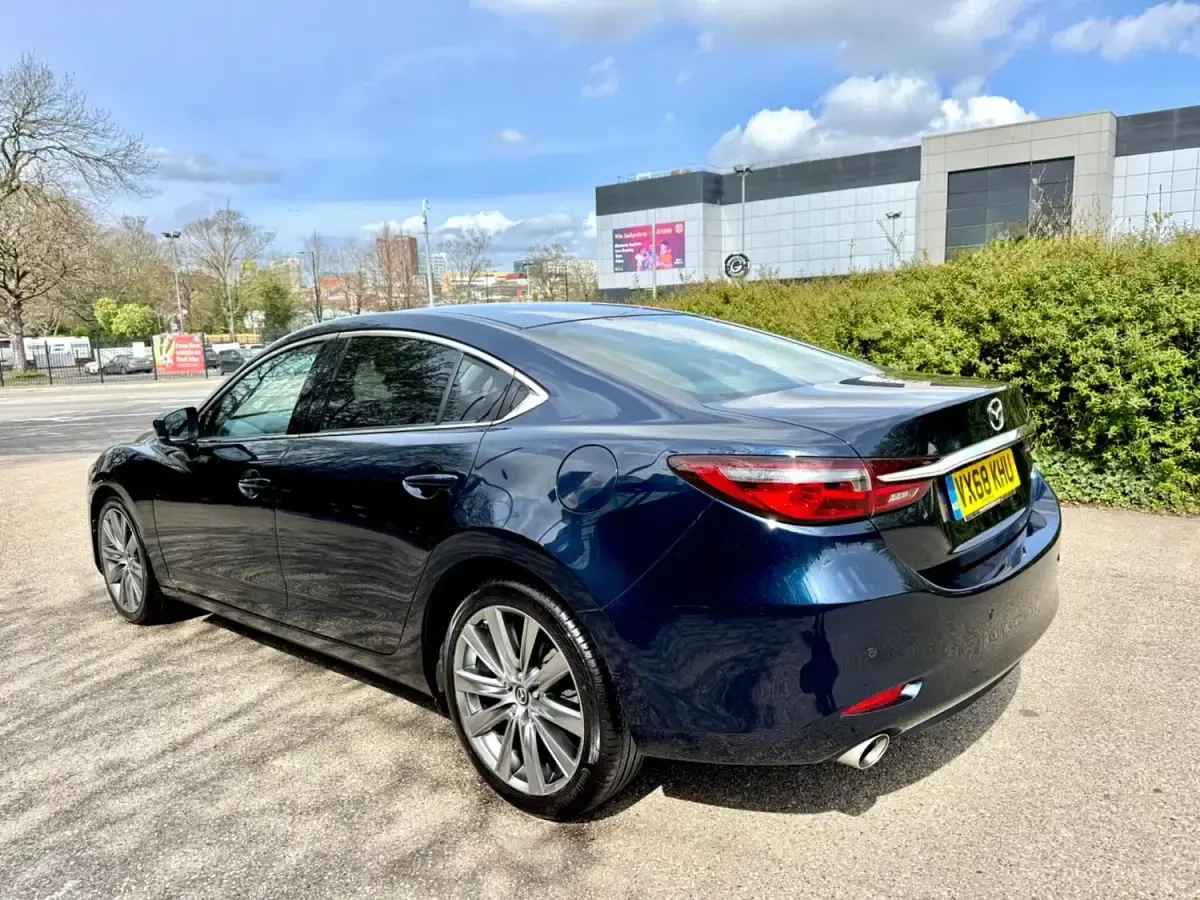 Begagnad Mazda 6 Inclusive 150 HK (110 kW) 2018 Blå Sedan