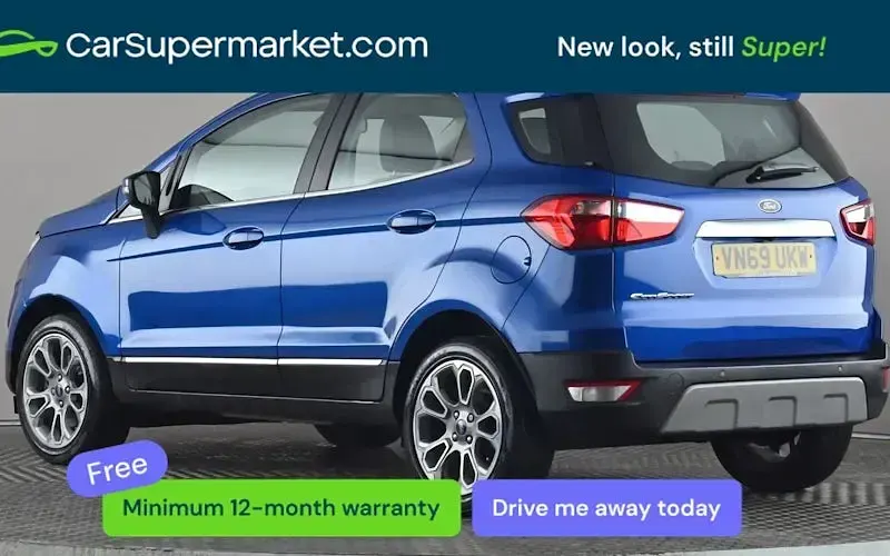 Usado Ford Ecosport Titanium 125 HP (91 kW) 2022 SUV