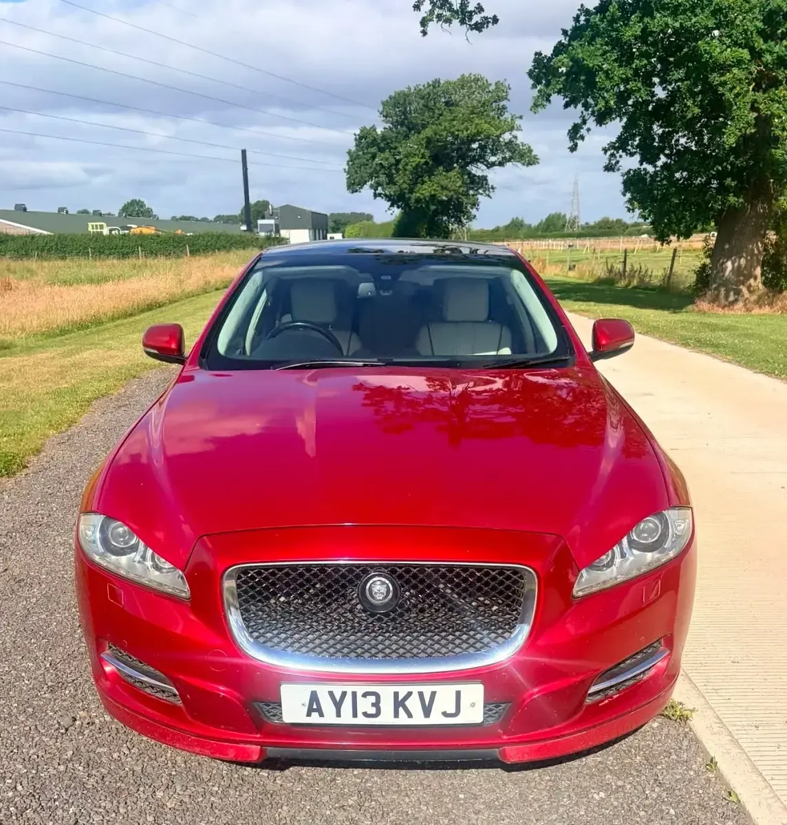 Used Jaguar XJ Portfolio 275 HP (202 kW) 2013 Red Sedan