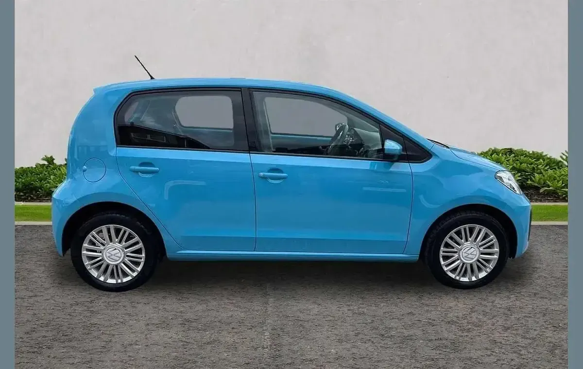 Used VW up! 65 HP (47 kW) 2022 Blue Hatchback