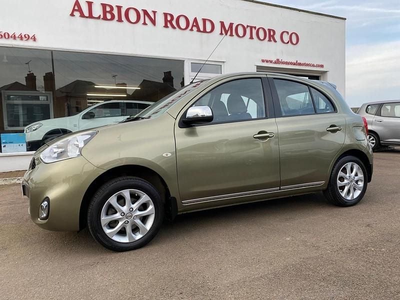 Used Nissan Micra Acenta 2015 Green Hatchback