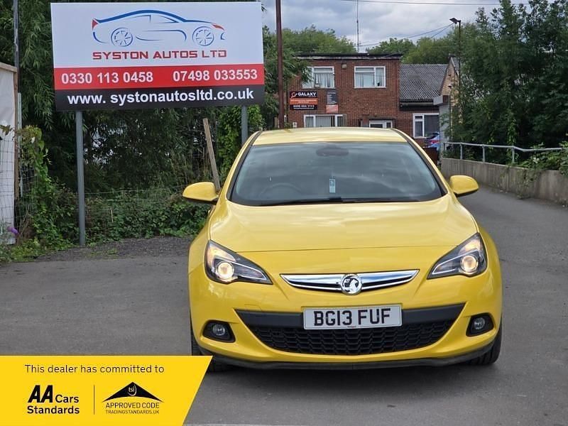 Used Vauxhall Astra GTC SRi 2013 Yellow Hatchback