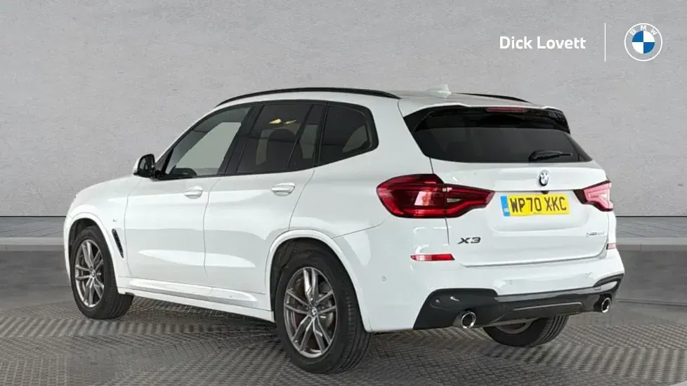Used BMW X3 M Sport 187 HP (137 kW) 2020 White SUV