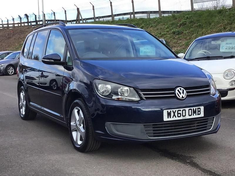 Blue Used 2022 VW Touran SE MPV | £8,495 - Image 1/4