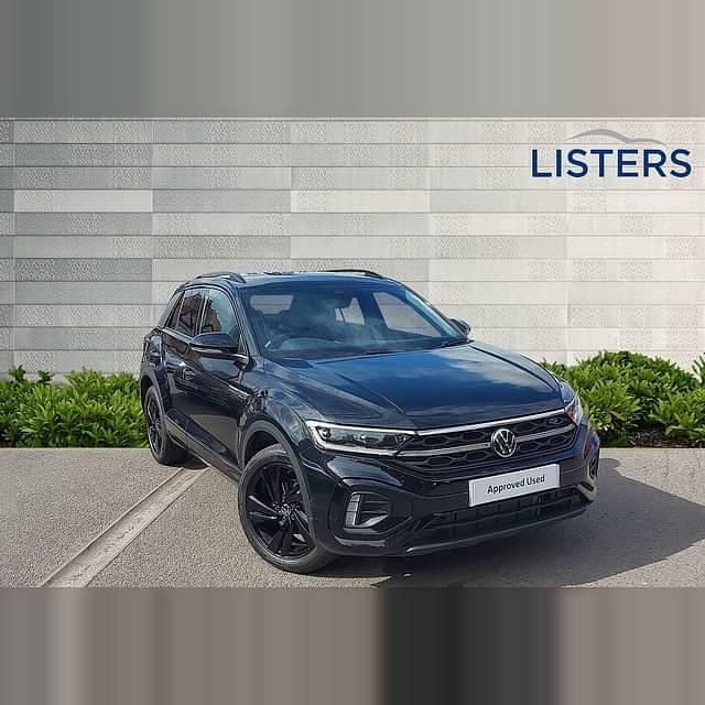 Deep black New 2025 VW T-Roc Black Edition SUV | £31,990 (Fair price) - Image 1/4