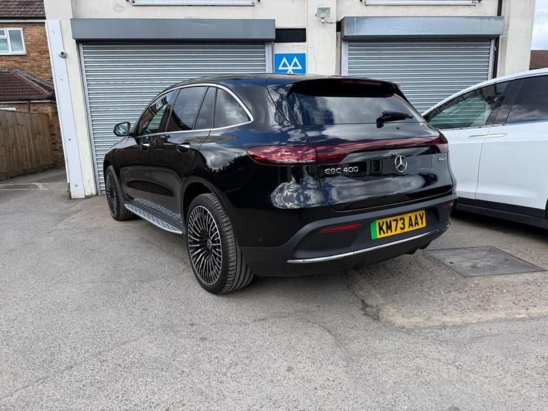 Used Mercedes EQC400 AMG Line Premium 300 kW (408 HP) 2023 Black SUV