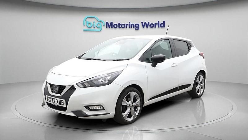 Used Nissan Micra S 92 HP (67 kW) 2022 White Hatchback