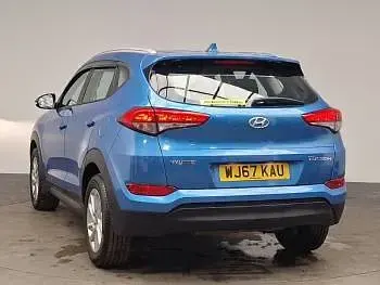 Used Hyundai Tucson SE 141 HP (103 kW) 2017 Blue SUV