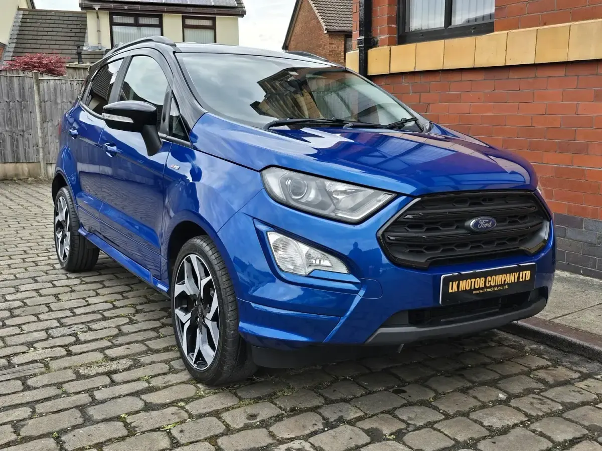 Begagnad Ford Ecosport ST-Line 125 HK (91 kW) 2019 Blå SUV