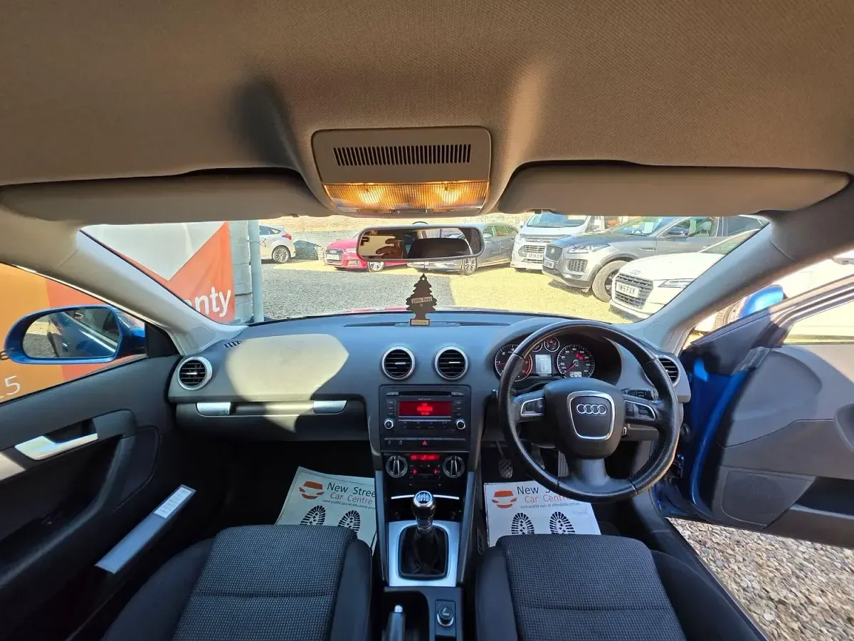 Used Audi A3 Sportback Sport 2010 Blue Hatchback