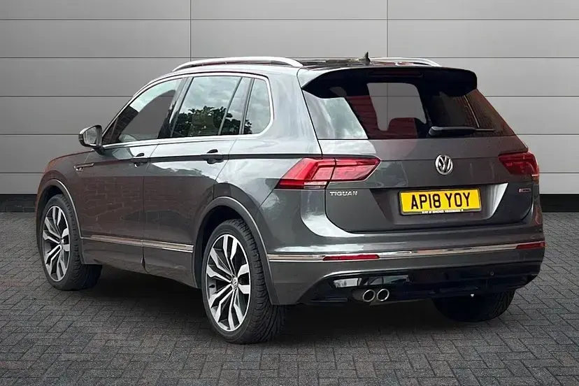 Used VW Tiguan R-line 190 HP (139 kW) 2018 Grey SUV