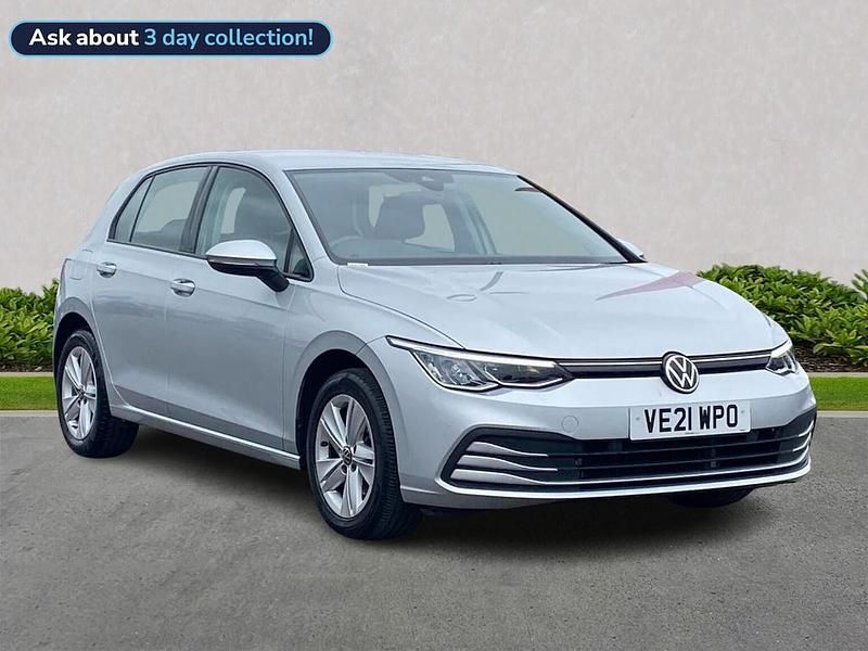 Silver Used 2021 VW Golf VIII Life Hatchback | £16,998 (Fair price) - Image 1/4