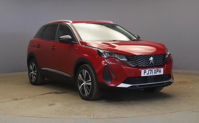 Used Peugeot 3008 Allure Premium 2021 Red SUV