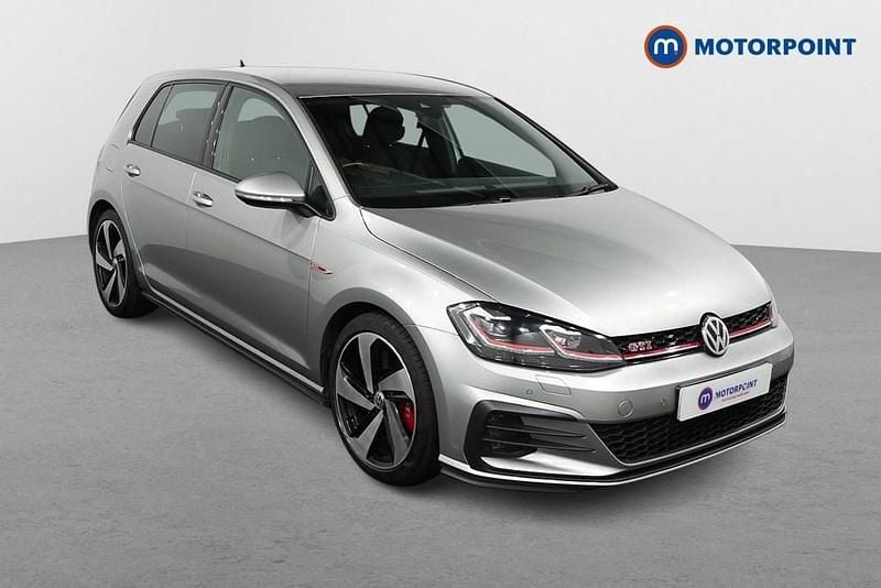 Silver Used 2019 VW Golf VII GTI Hatchback | £21,799 (Fair price) - Image 1/4