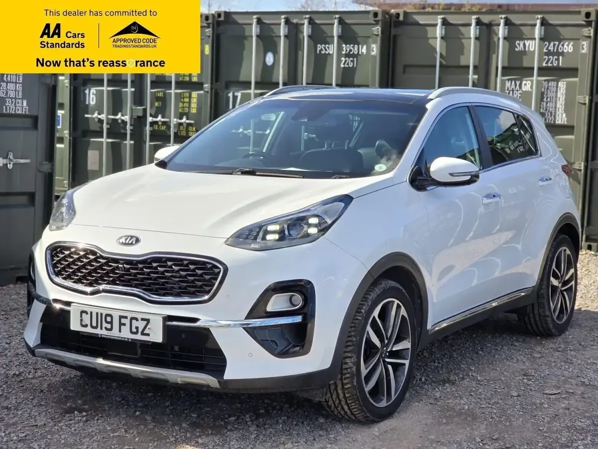 Used Kia Sportage 136 HP (100 kW) 2019 White SUV