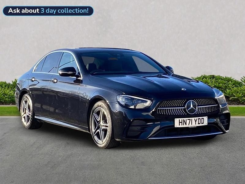 Black Used 2022 Mercedes E200 AMG line Sedan | £24,990 (Fair price) - Image 1/4