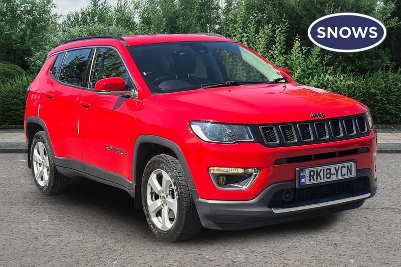 Used Jeep Compass Longitude 140 HP (102 kW) 2018 Red SUV