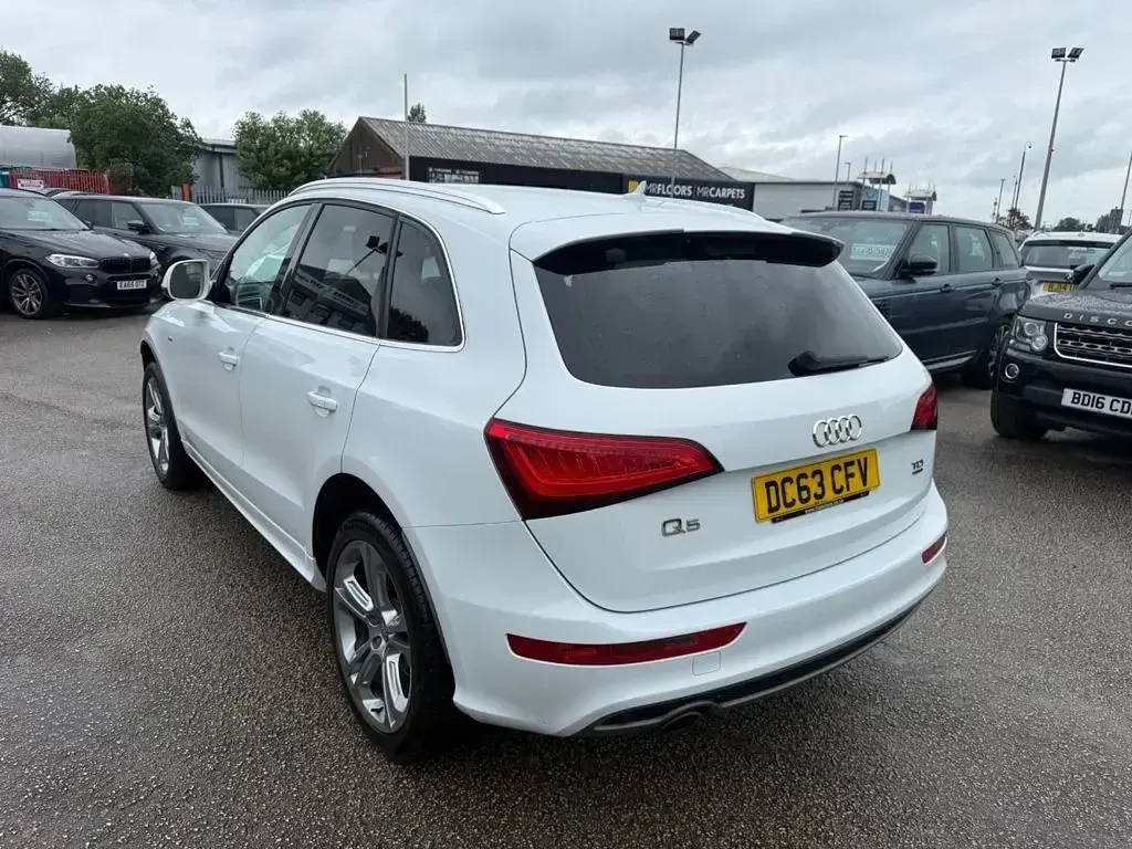 Used Audi Q5 S-line plus 177 HP (130 kW) 2013 White SUV