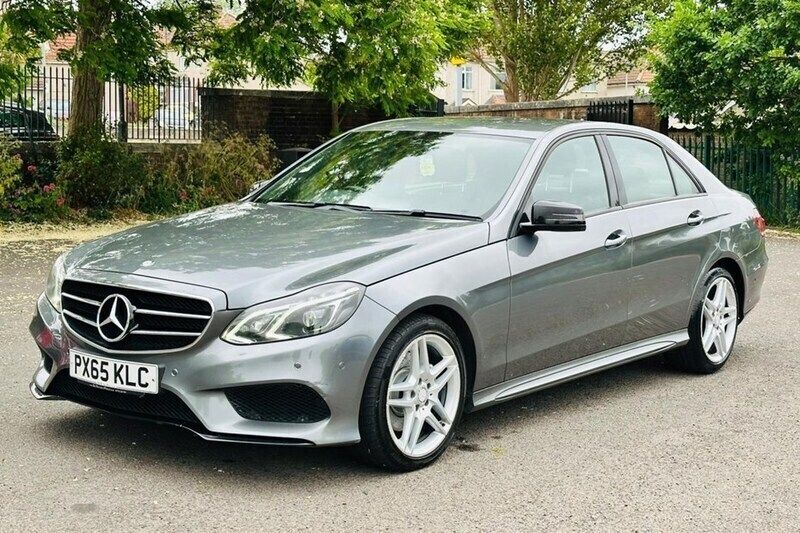 Grey Used 2015 Mercedes E220 AMG Sedan | £8,450 (Fair price) - Image 1/1
