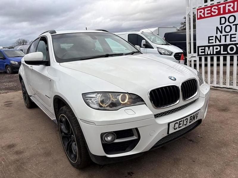 Used BMW X6 2013 White SUV