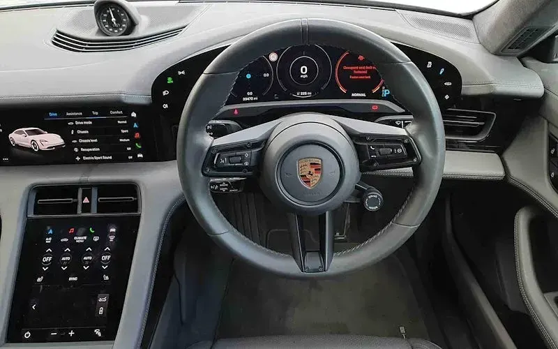 Used Porsche Taycan 500 kW (680 HP) 2020 Silver Sedan