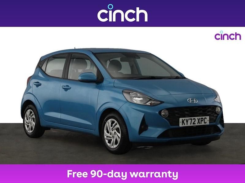 Turquoise Used 2022 Hyundai i10 SE Hatchback | £9,749 (Fair price) - Image 1/3