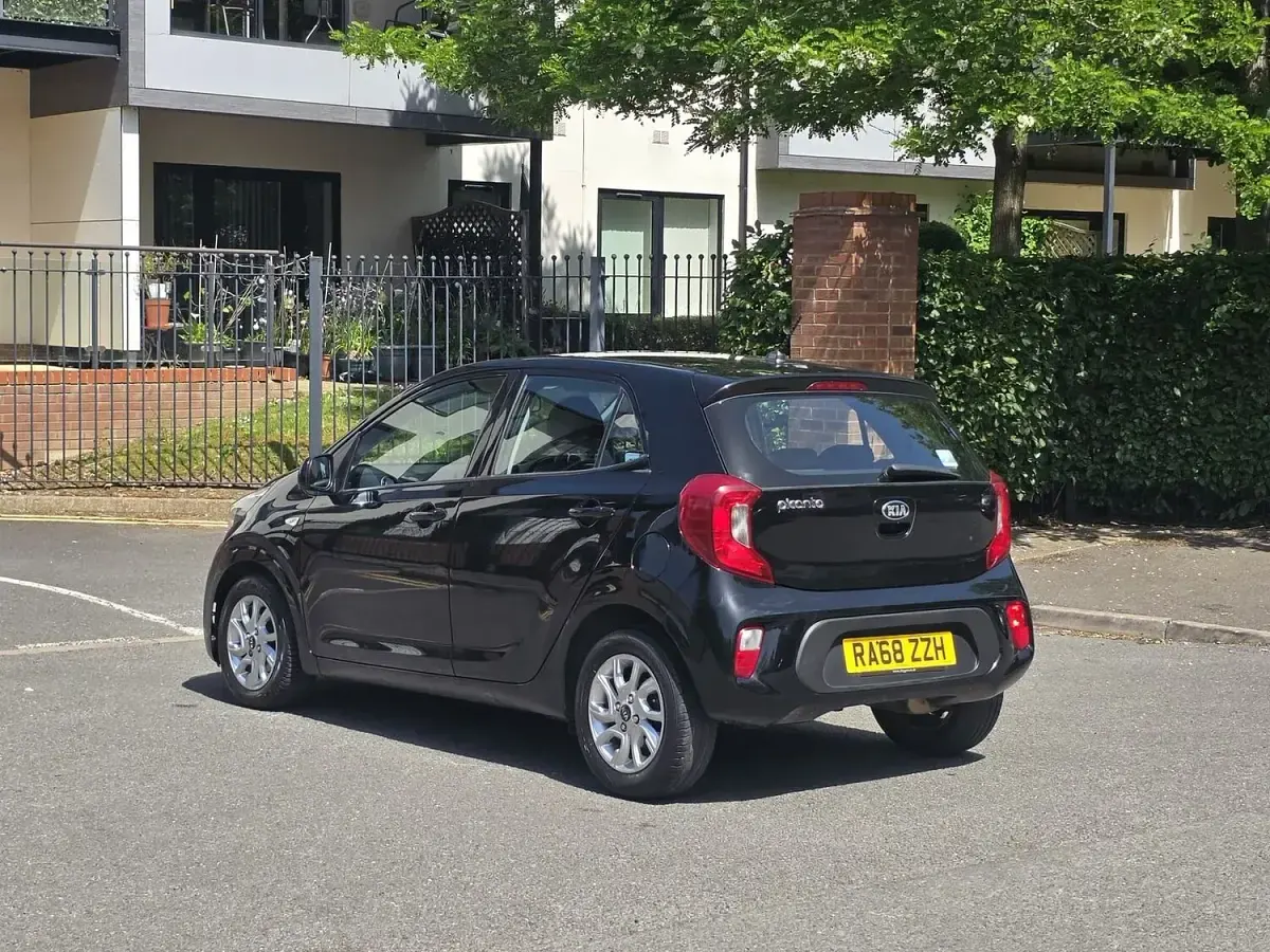 Used Kia Picanto 84 HP (61 kW) 2019 Black Hatchback