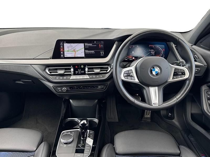 Used BMW 118 M Sport 134 HP (98 kW) 2021 White Hatchback