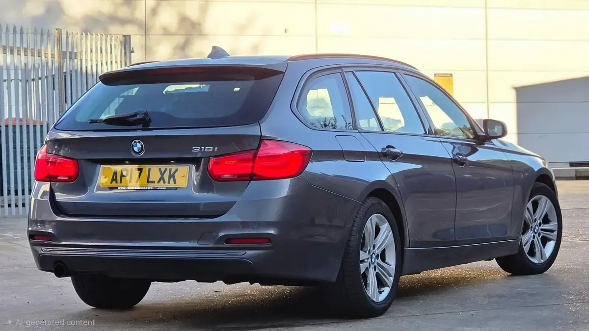 Used BMW 318 Sport Line 136 HP (100 kW) 2017 Grey Estate